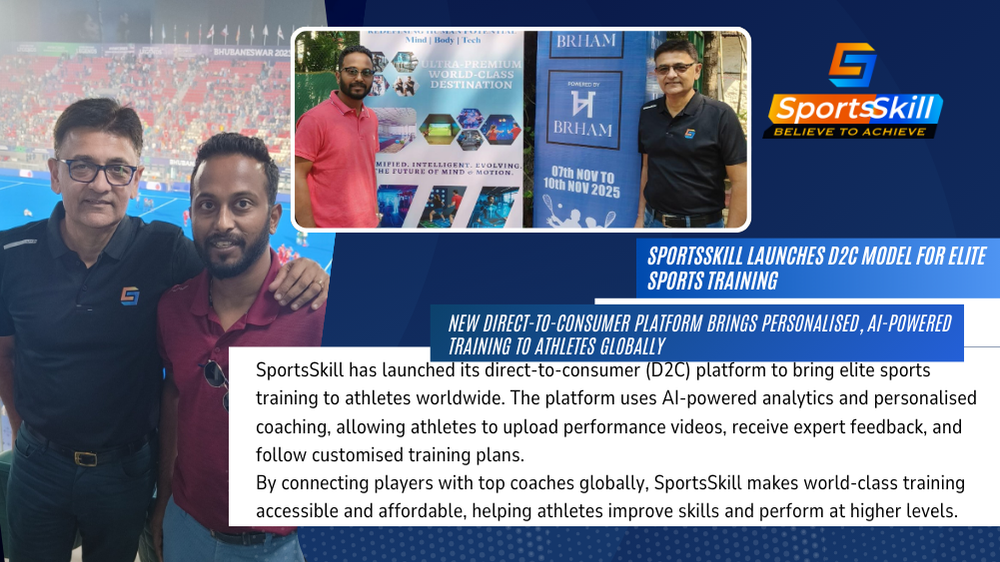 SportsSkill Launches Global D2C Sports Training Experience