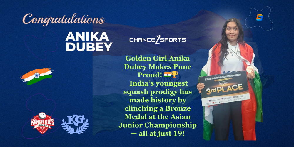 Golden Girl of Indian Squash: Anika Dubey Makes History!